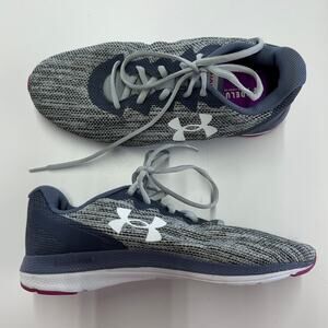 Under Armour Sneakers Womens 9.5 Grey Charged Impulse 2 Knit Running Shoes